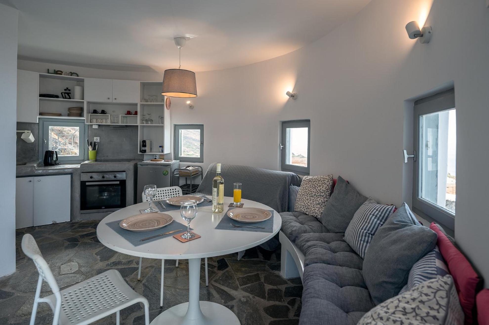 Anemos Windmill Villa Vourvoúlos Eksteriør bilde