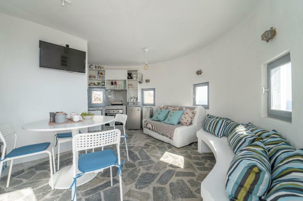 Anemos Windmill Villa Vourvoúlos Eksteriør bilde